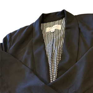 POPSUGAR Black Jacket with Star Design Woman’s XXL